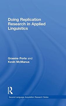 portada Doing Replication Research in Applied Linguistics (Second Language Acquisition Research Series) (en Inglés)