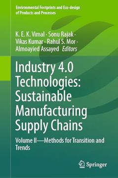 portada Industry 4. 0 Technologies: Sustainable Manufacturing Supply Chains