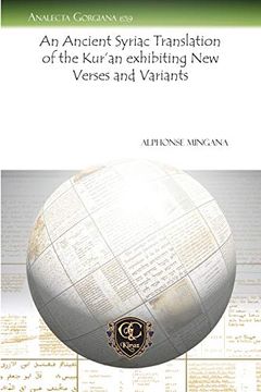 portada An Ancient Syriac Translation of the Kur'an Exhibiting new Verses and Variants (en Inglés)