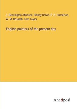 portada English painters of the present day (en Inglés)