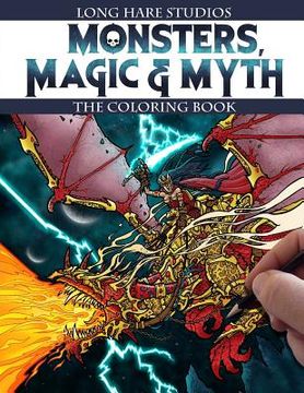 portada Monsters, Magic & Myth - The Coloring Book (en Inglés)