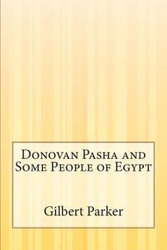 portada Donovan Pasha and Some People of Egypt (en Inglés)