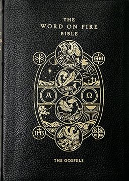 portada Word on Fire Bible: The Gospels Leather Bound (en Inglés)