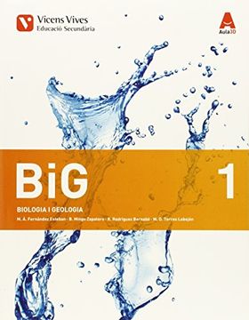 portada Aula 3D, biologia i geologia, 1 ESO (Paperback) (en Catalá)