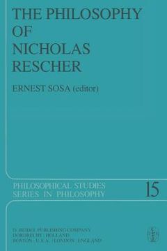 portada The Philosophy of Nicholas Rescher: Discussion and Replies (en Inglés)