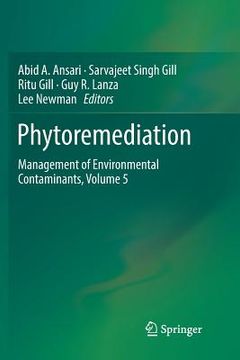 portada Phytoremediation: Management of Environmental Contaminants, Volume 5