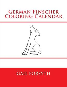 portada German Pinscher Coloring Calendar (en Inglés)