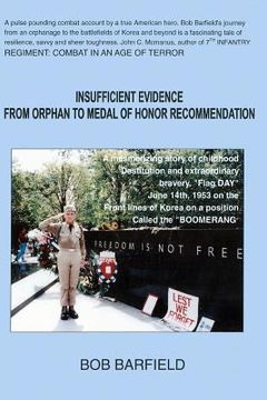 portada insufficient evidence - orphan to medal of honor recommendation (en Inglés)