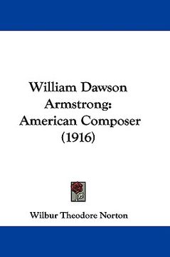 portada william dawson armstrong: american composer (1916) (en Inglés)