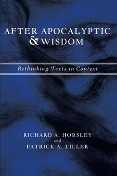 portada After Apocalyptic and Wisdom: Rethinking Texts in Context (en Inglés)