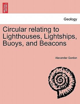 portada circular relating to lighthouses, lightships, buoys, and beacons (en Inglés)