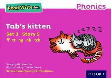 portada Read Write Inc. Phonics: Pink set 3 Storybook 5 Tab's Kitten (Read Write Inc. Phonics) 