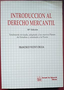 portada Introduccion al Derecho Mercantil