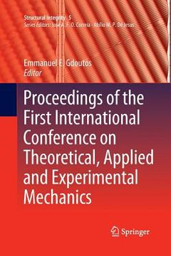 portada Proceedings of the First International Conference on Theoretical, Applied and Experimental Mechanics (en Inglés)