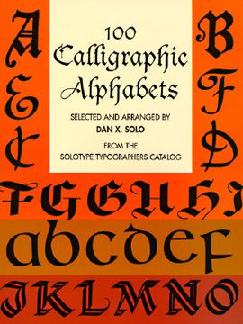 portada 100 calligraphic alphabets