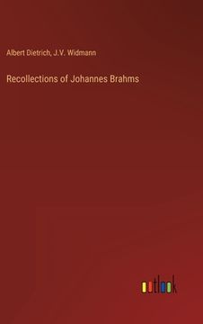 portada Recollections of Johannes Brahms (en Inglés)