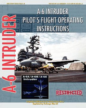 portada a-6 intruder pilot's flight operating instructions (en Inglés)