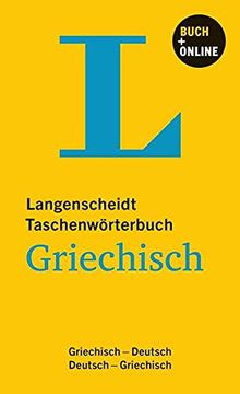 portada Langenscheidt Taschenwörterbuch Griechisch - Buch mit Online-Anbindung: Griechisch-Deutsch/Deutsch-Griechisch (Langenscheidt Taschenwörterbücher)