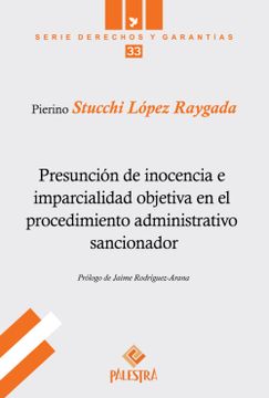 portada Presunción de inocencia e imparcialidad objetiva en el procedimiento administrativo sancionador (in Spanish)