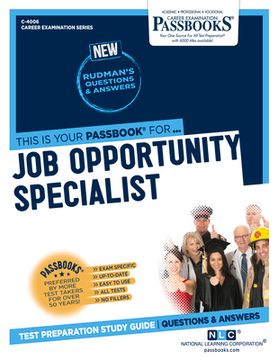 portada Job Opportunity Specialist (C-4006): Passbooks Study Guide Volume 4006 (in English)