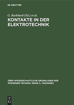 portada Kontakte in der Elektrotechnik (en Alemán)