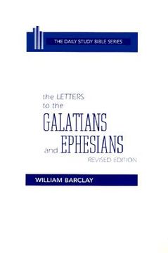 portada the letters to the galatians and ephesians (en Inglés)