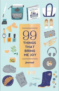 portada 99 things that bring me joy guided journal (Journals)