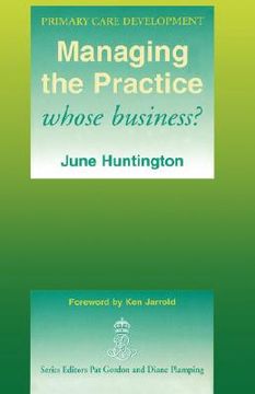 portada managing the practice: whose business?