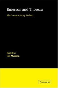 portada Emerson and Thoreau: The Contemporary Reviews (American Critical Archives) (en Inglés)