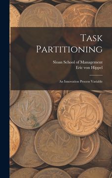 portada Task Partitioning: An Innovation Process Variable (en Inglés)