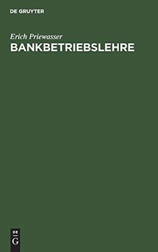 portada Bankbetriebslehre (German Edition) [Hardcover ] (en Alemán)