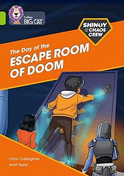 portada The Shinoy and the Chaos Crew: The Day of the Escape Room of Doom: Band 11/Lime (en Inglés)
