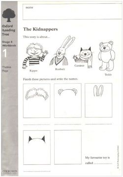 portada Oxford Reading Tree: Level 8: Workbooks: Workbook 1: The Kidnappers and Viking Adventures (Pack of 30)