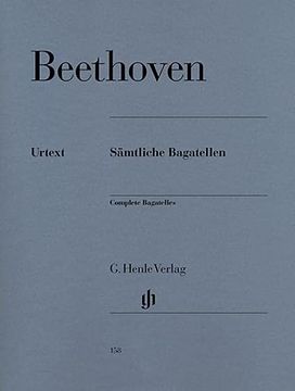 portada Saemtliche Bagatellen. Klavier (in German)