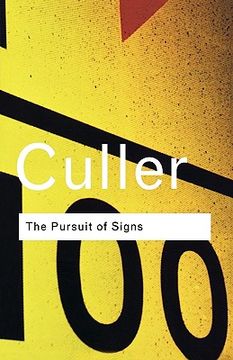 portada the pursuit of signs (in English)