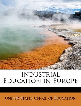 portada industrial education in europe (en Inglés)