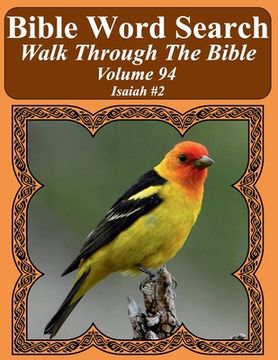 portada Bible Word Search Walk Through The Bible Volume 94: Isaiah #2 Extra Large Print (en Inglés)