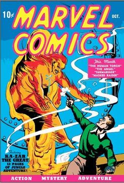 portada Golden age Marvel Comics Omnibus Vol. 1 (en Inglés)