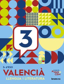 portada Llengua i Literatura Avancem 3º eso Valencia (en Valenciano)