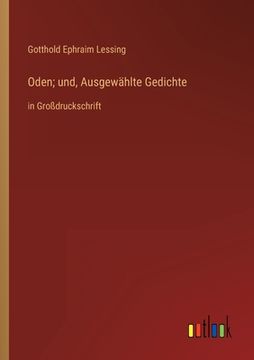 portada Oden; und, Ausgewählte Gedichte: in Großdruckschrift (en Alemán)