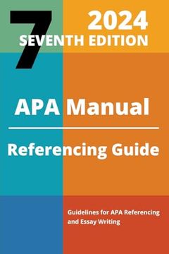 portada APA Manual 7th Edition 2024 Referencing Guide (in English)