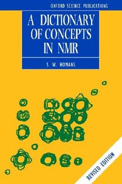 portada a dictionary of concepts in nmr (en Inglés)