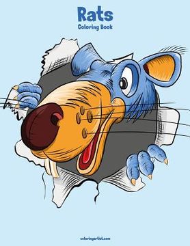 portada Rats Coloring Book 1 (en Inglés)