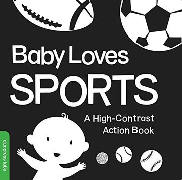 portada Baby Loves Sports: A High-Contrast Action Book (in English)
