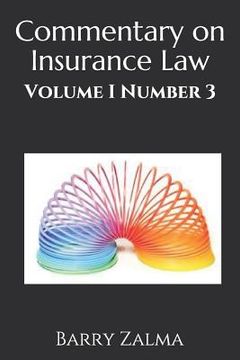 portada Commentary on Insurance Law: Volume I Number 3 (en Inglés)