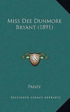 portada miss dee dunmore bryant (1891) (en Inglés)