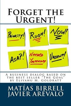 portada forget the urgent! (in English)