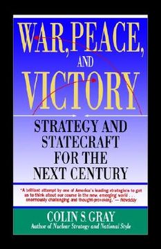 portada war, peace, and victory (in English)