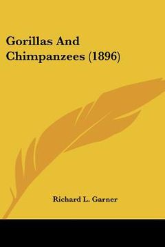 portada gorillas and chimpanzees (1896) (en Inglés)