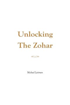 portada Unlocking the Zohar (in English)